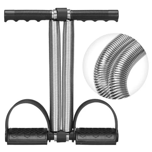 Premium Double Spring Tummy Trimmer | High-Quality Resistance Trainer for Home Gym & Full-Body Workouts